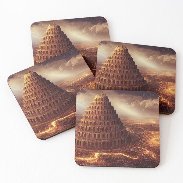 Item preview, Tower in a Lava Field designed and sold by OccultDreams.