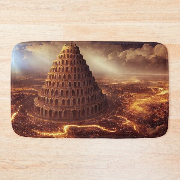 Item preview, Tower in a Lava Field designed and sold by OccultDreams.