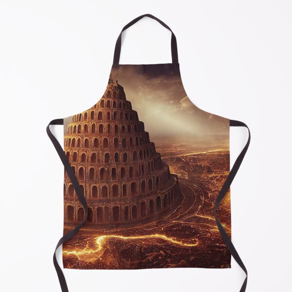 Item preview, Tower in a Lava Field designed and sold by OccultDreams.