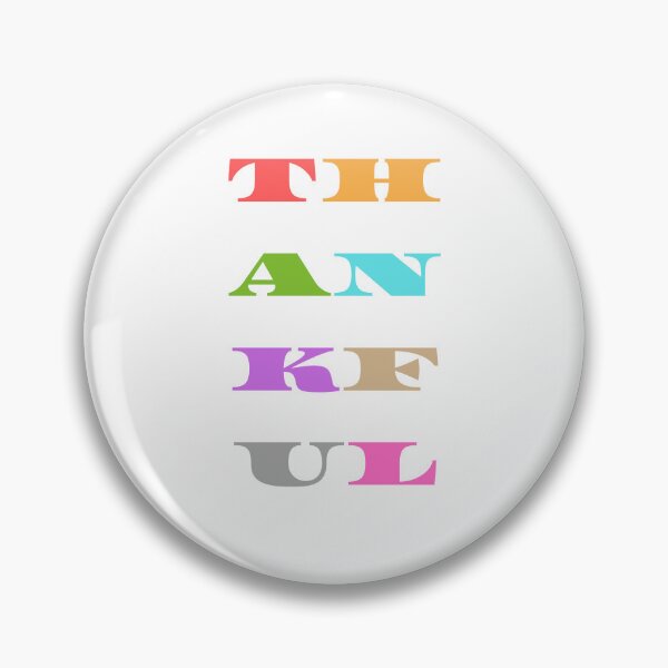 Item preview, Grateful Thankful Blessed, Cute Thanksgiving designed and sold by moderncrazeshop.