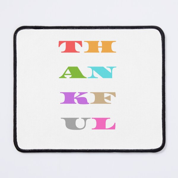 Item preview, Grateful Thankful Blessed, Cute Thanksgiving designed and sold by moderncrazeshop.
