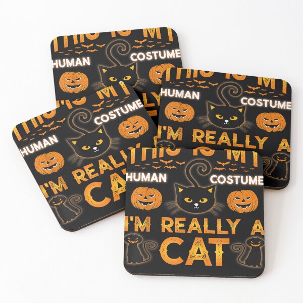 Item preview, This is my human costume i'm really a cat for halloween designed and sold by DanielPenington.