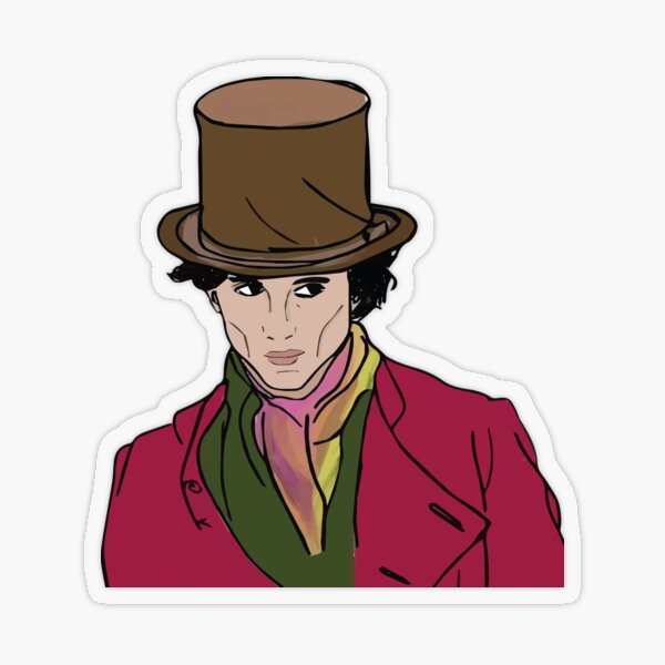 Willy Wonka Walking among us - Willy Wonka And The Chocolate Factory -  Sticker