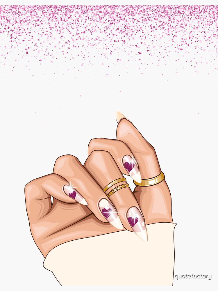 "Nail art, acrylic nail, nail salon, press on nails, French manicure