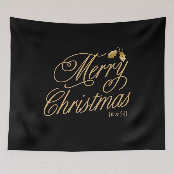 Item preview, Merrry Christmas  Salvation to all People Titus 2:11 designed and sold by onlyscriptures.