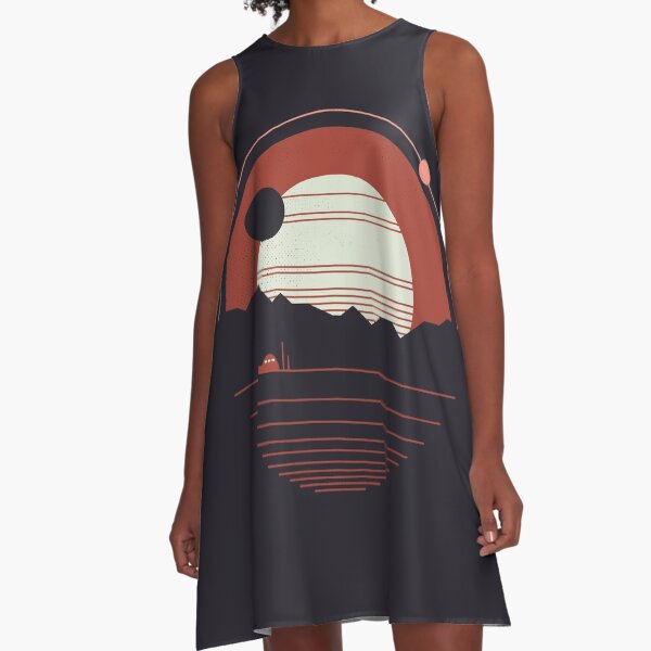 Solitude A-Line Dress