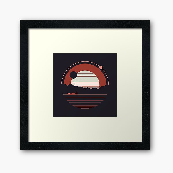 Solitude Framed Art Print