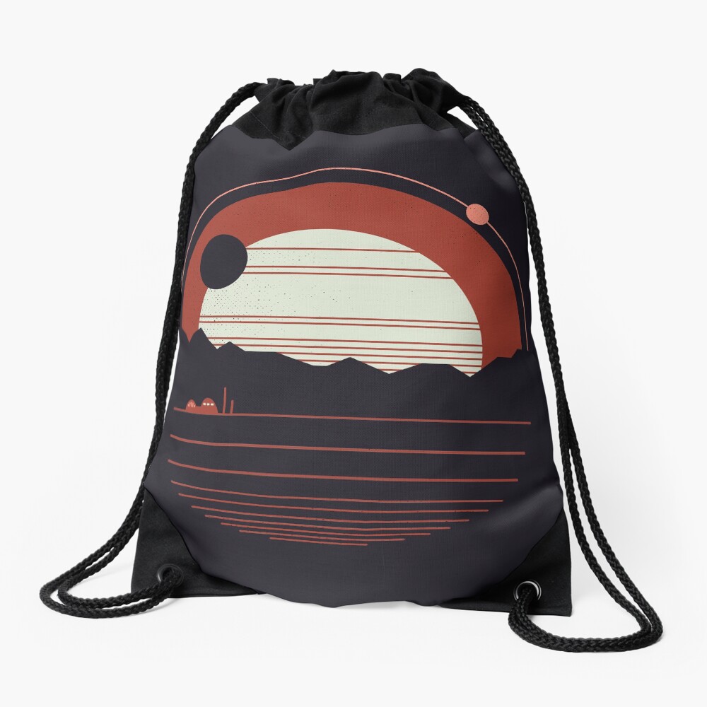 Solitude Drawstring Bag