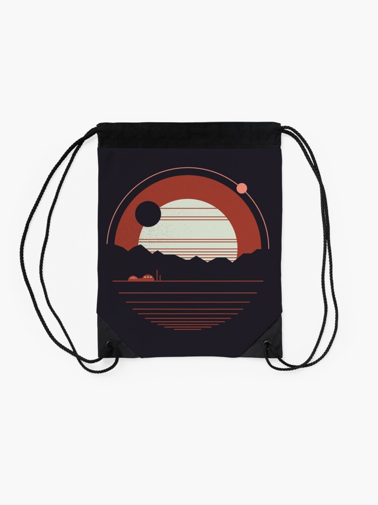Alternate view of Solitude Drawstring Bag