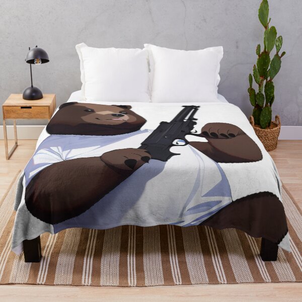Item preview, Bear Gun Sticker designed and sold by BAYFAIRE.