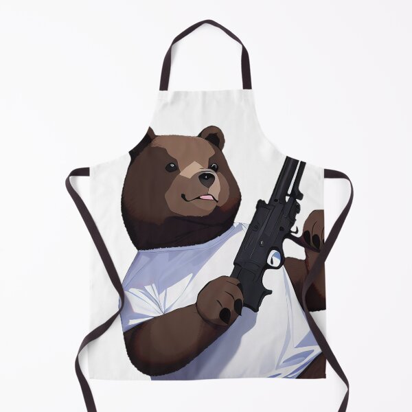 Item preview, Bear Gun Sticker designed and sold by BAYFAIRE.