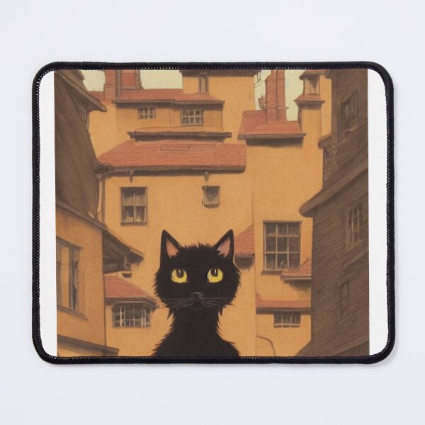 Item preview, The black cat in the city designed and sold by Paradigme.