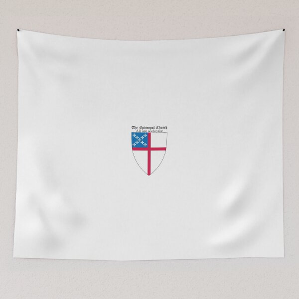 Item preview, Episcopal Church Shield with All Are Welcome designed and sold by litmusician.