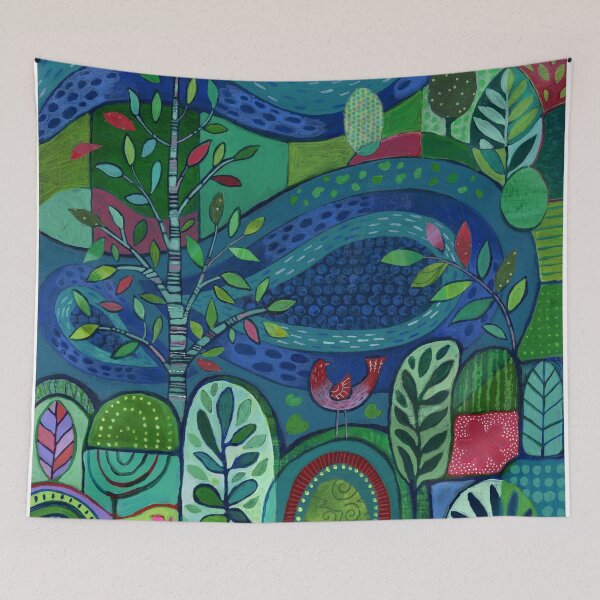 Item preview, Bird by the pond designed and sold by Janet Broxon.