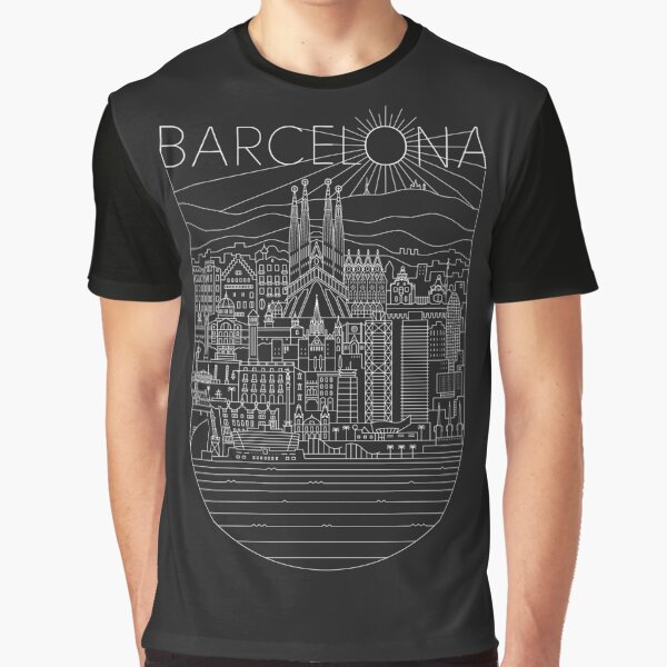 Artikel-Vorschau von Barcelona, designt und verkauft von thepapercrane.