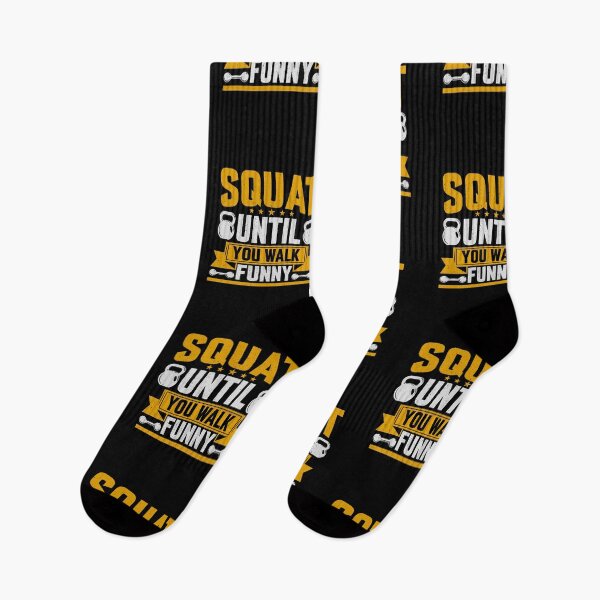 Item preview, Squat Until You Walk Funny Hilarious Gym Training designed and sold by mkzmerch.