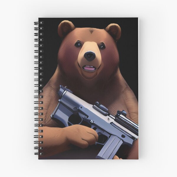 Item preview, Bear Gun Sticker designed and sold by BAYFAIRE.