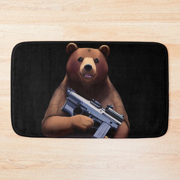 Item preview, Bear Gun Sticker designed and sold by BAYFAIRE.