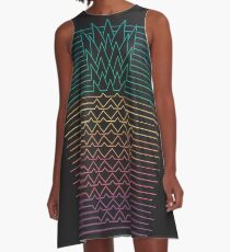 Hala Kahiki A-Linien Kleid