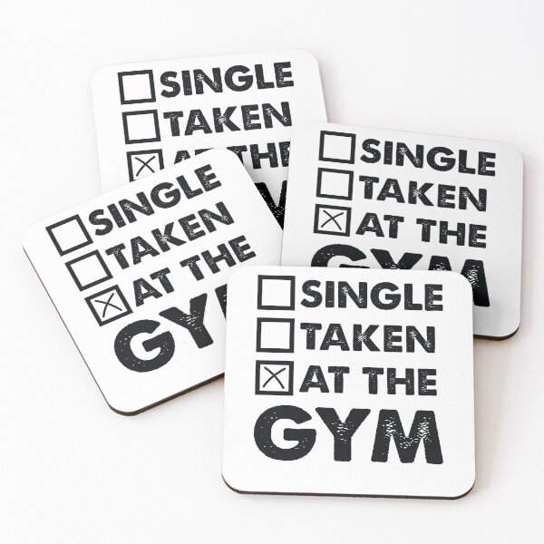 Item preview, Single, Taken, At the Gym, Funny Training Exercise  designed and sold by mkzmerch.