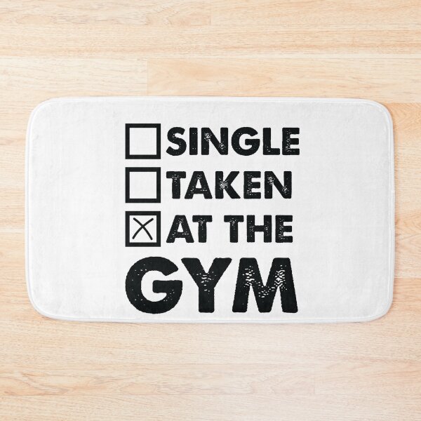 Item preview, Single, Taken, At the Gym, Funny Training Exercise  designed and sold by mkzmerch.