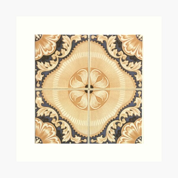 Item preview, Vintage Flavor Pattern,Raise lounging to an art with these oversized, double-sided pillow covers 100% spun polyester, designed and sold by Mrs.  Tara.