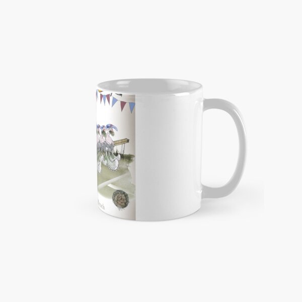 Vintage Football Substitutes Blues and Clarets Classic Mug