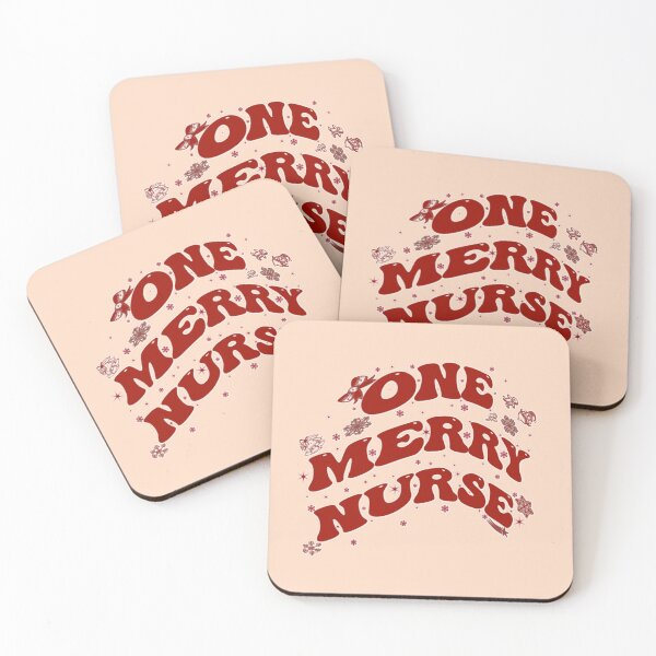 Item preview, one merry nurse and merry nurse,retro nurse designed and sold by cutedream.