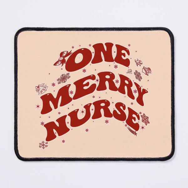 Item preview, one merry nurse and merry nurse,retro nurse designed and sold by cutedream.