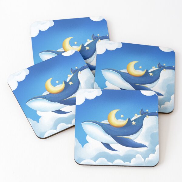 Item preview, cute whale cure illustration designed and sold by DD215.