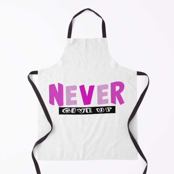 Item preview, Purple NEVER give Up- Christian Quote  designed and sold by Dailywalker22.
