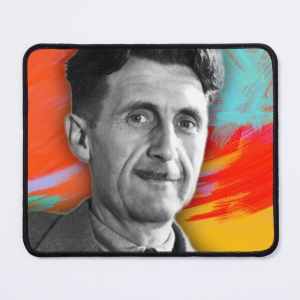 Item preview, George Orwell Artwork | George Orwell Portrait | George Orwel Wall Art designed and sold by Suyogsonar25.