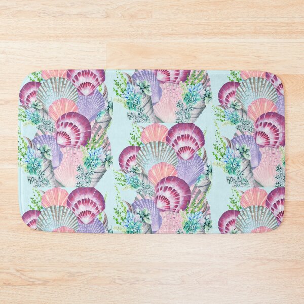 Item preview, sea shell, sea shells, ocean, beach, sea weed, sea shell sticker, corals, sea designed and sold by quotefactory.