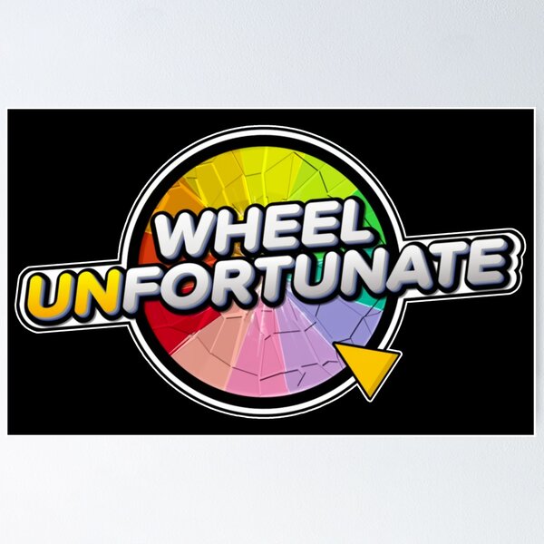 Wheel Unfortunate Over Time Dude Funny Game Photographic Print for Sale by  fomodesigns