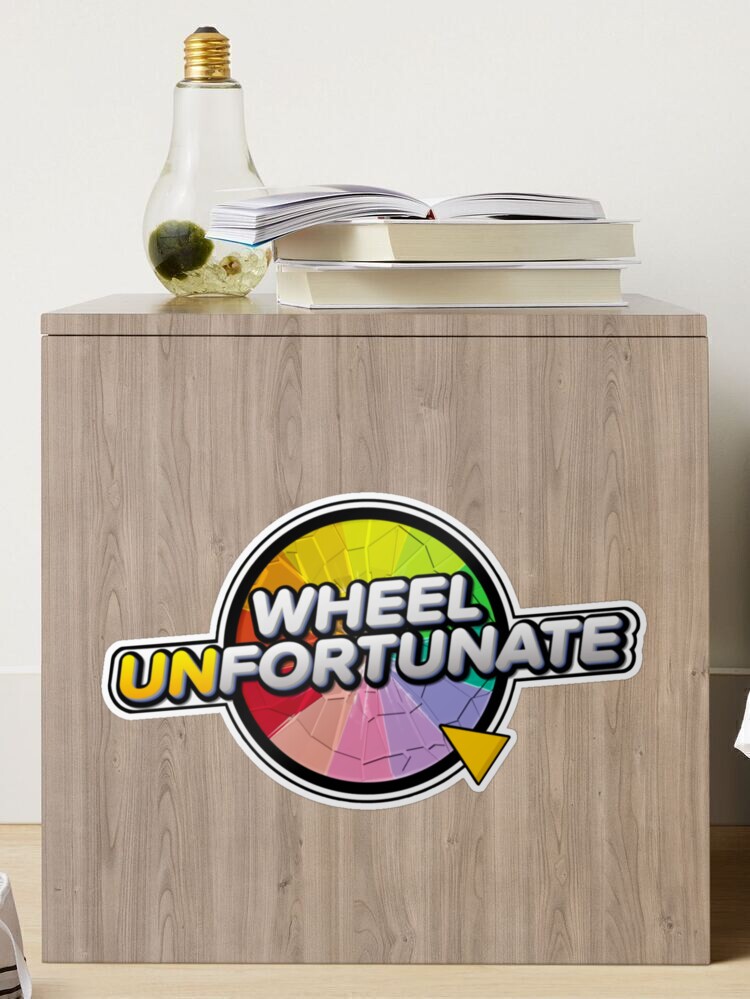 Wheel Unfortunate Over Time Dude Funny Game Photographic Print for Sale by  fomodesigns
