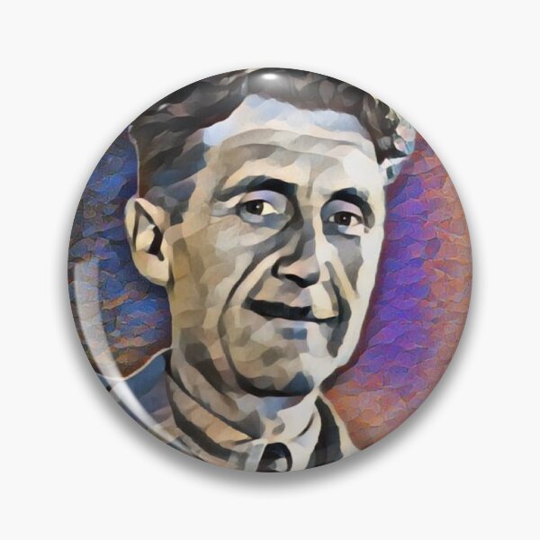 Item preview, George Orwell Artwork | George Orwell Portrait | George Orwell Wall Art  designed and sold by Suyogsonar25.