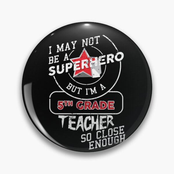Item preview, 5th Grade Teacher Superhero  designed and sold by aryagiri.
