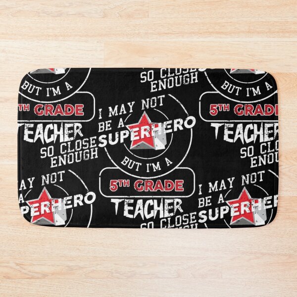 Item preview, 5th Grade Teacher Superhero  designed and sold by aryagiri.