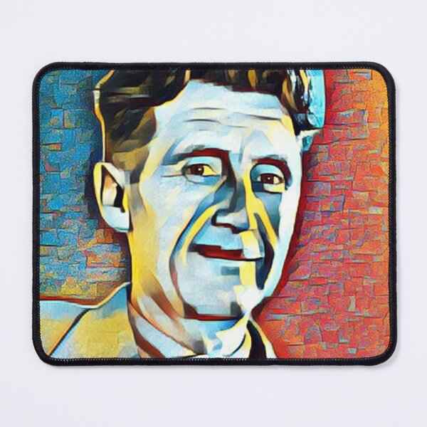 Item preview, George Orwell Artwork | George Orwell Portrait | George Orwel Wall Art designed and sold by Suyogsonar25.