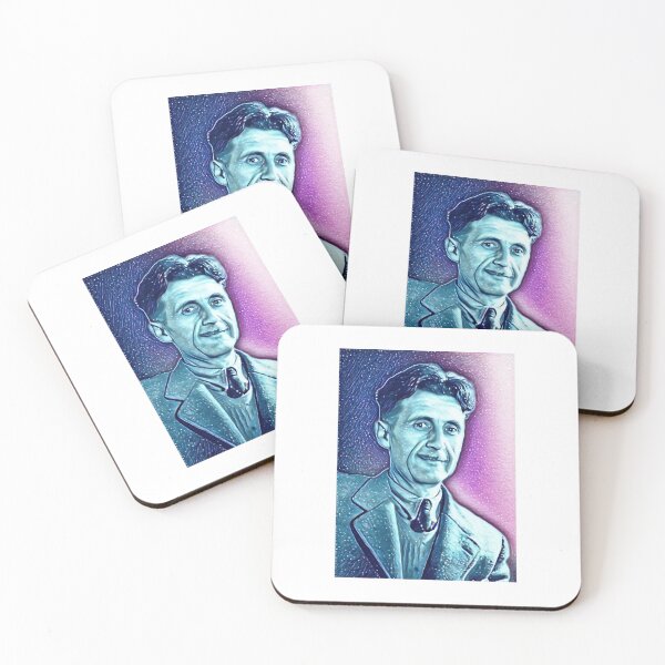 Item preview, Ilustraciones de George Orwell | Retrato de George Orwell | Arte de la pared de George Orwell designed and sold by Suyogsonar25.