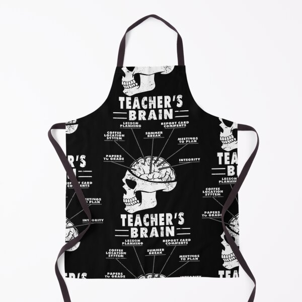 Item preview, A Teacher's Brain Funny Teacher designed and sold by aryagiri.