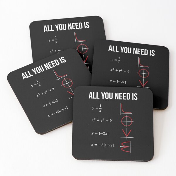 Item preview, All You Need Is Love Math  designed and sold by aryagiri.