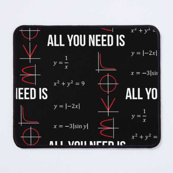 Item preview, All You Need Is Love Math designed and sold by aryagiri.