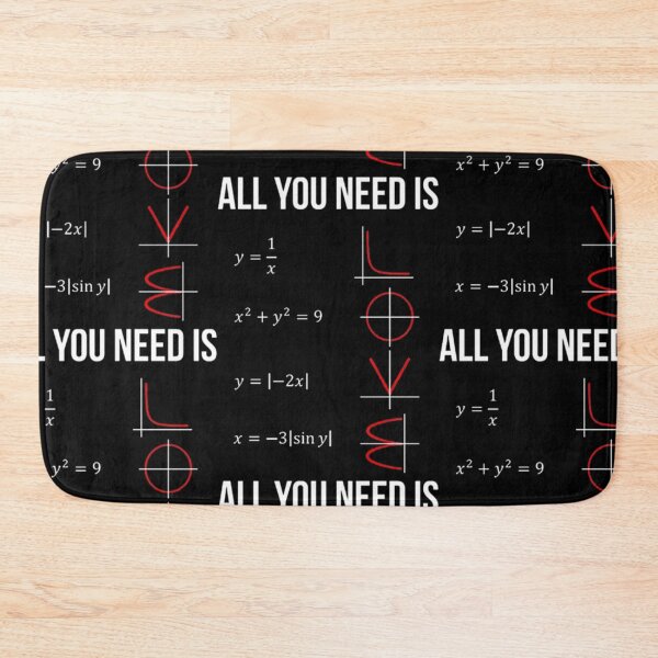 Item preview, All You Need Is Love Math  designed and sold by aryagiri.