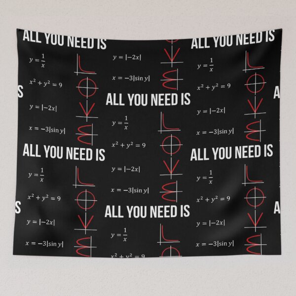 Item preview, All You Need Is Love Math  designed and sold by aryagiri.