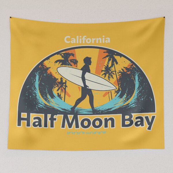 Item preview, Half Moon Bay, California designed and sold by studio838.