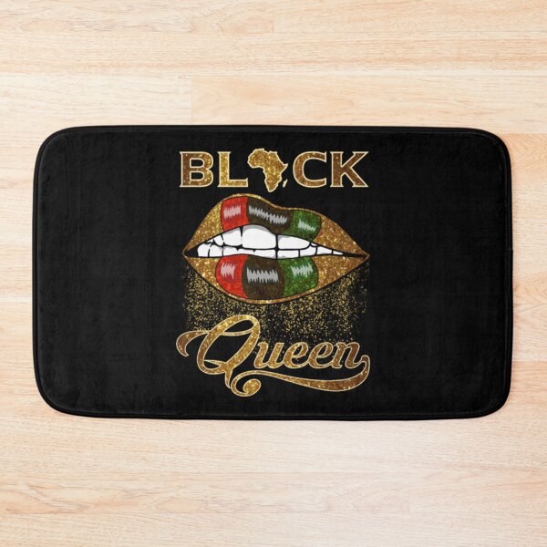 Item preview, Black Queen Lips Africa Green Red Diva designed and sold by KenvilMarin.