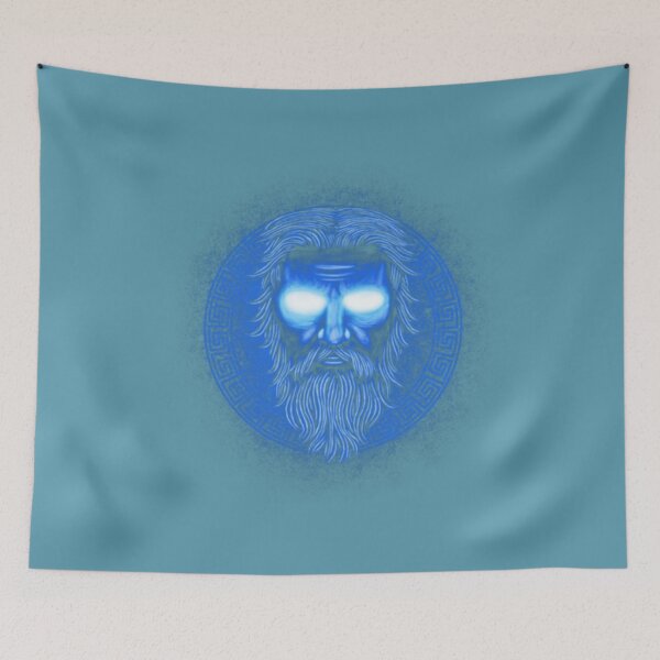 Item preview, Portrait of Zeus antique God designed and sold by KenvilMarin.