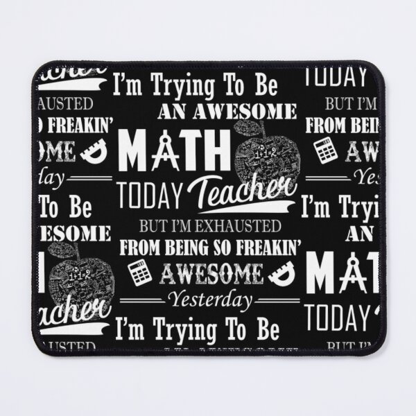 Item preview, Awesome Math Teacher designed and sold by aryagiri.