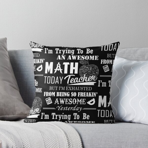 Item preview, Awesome Math Teacher designed and sold by aryagiri.